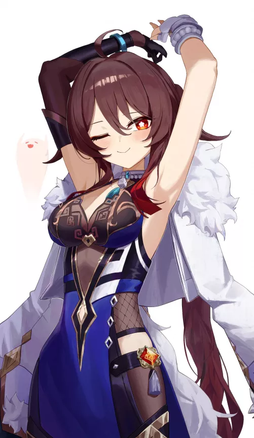 Hutao [Genshin Impact] by konosubaa002