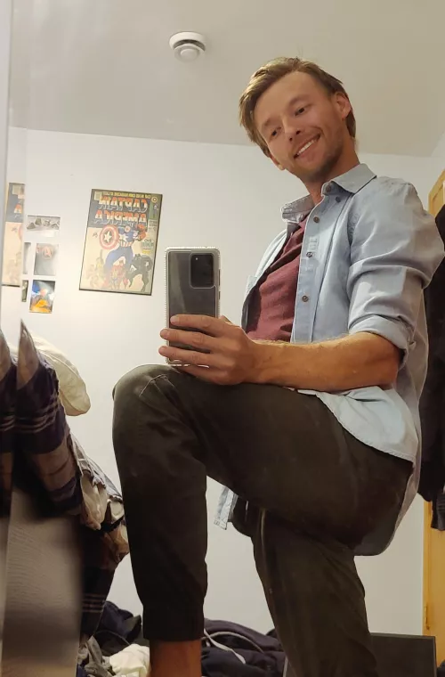 I actually like how I look in this picture by TheMicropenisPlumber