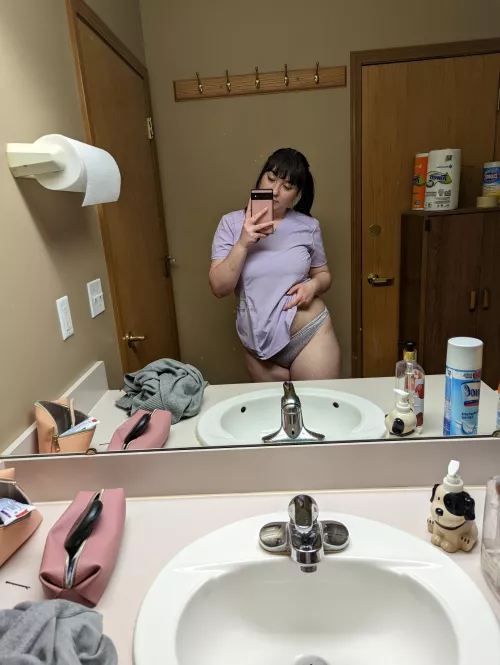 I always feel so naughty when I wear thongs under my scrubs 😘 by DelilahTheBaker