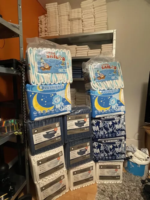 I always order way more than I have storage for 😂 have 2 more cases of megamax coming tomorrow. by AJPPh