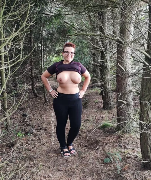 I always seem to be in the woods 😂🤣😘😘😘 39F UK milf join me 🤩 by Ok_Sample9234