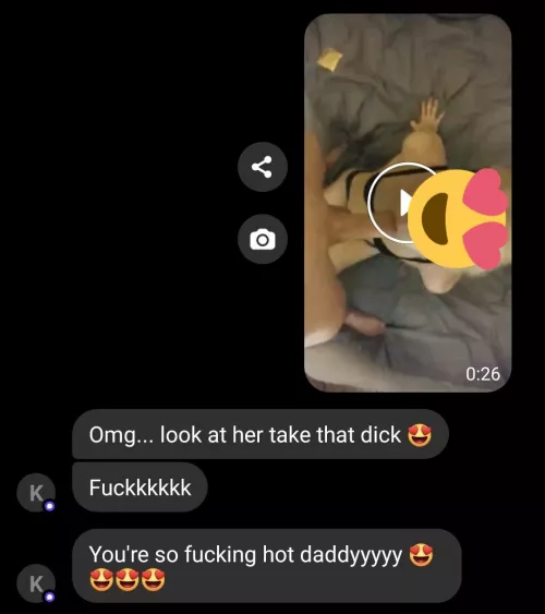 I always send her videos of my escapades when I'm out of town. 😘 by Business-Reputation4