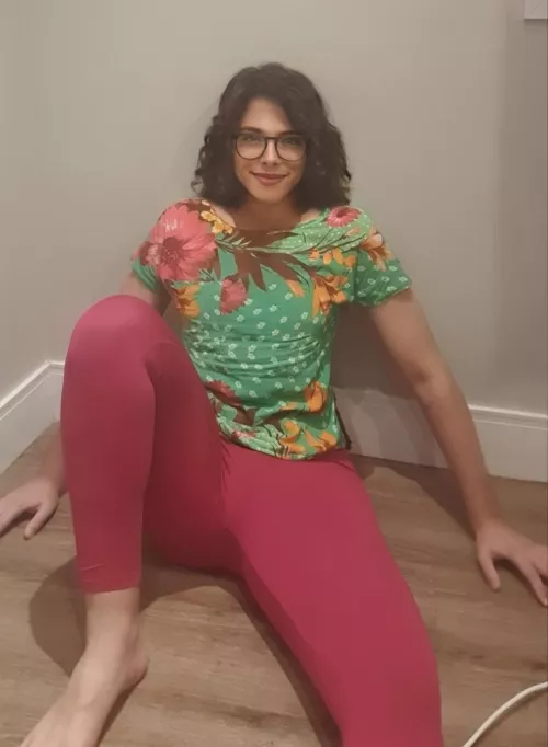 I am in love with Yoga pants, does pink suits me well or may I take it off? by Ambitious_Pin_3769