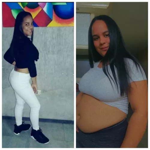 I am very delighted with my before and after the result is surprising🤩😍🐷🤩😍 by reddijennibroms