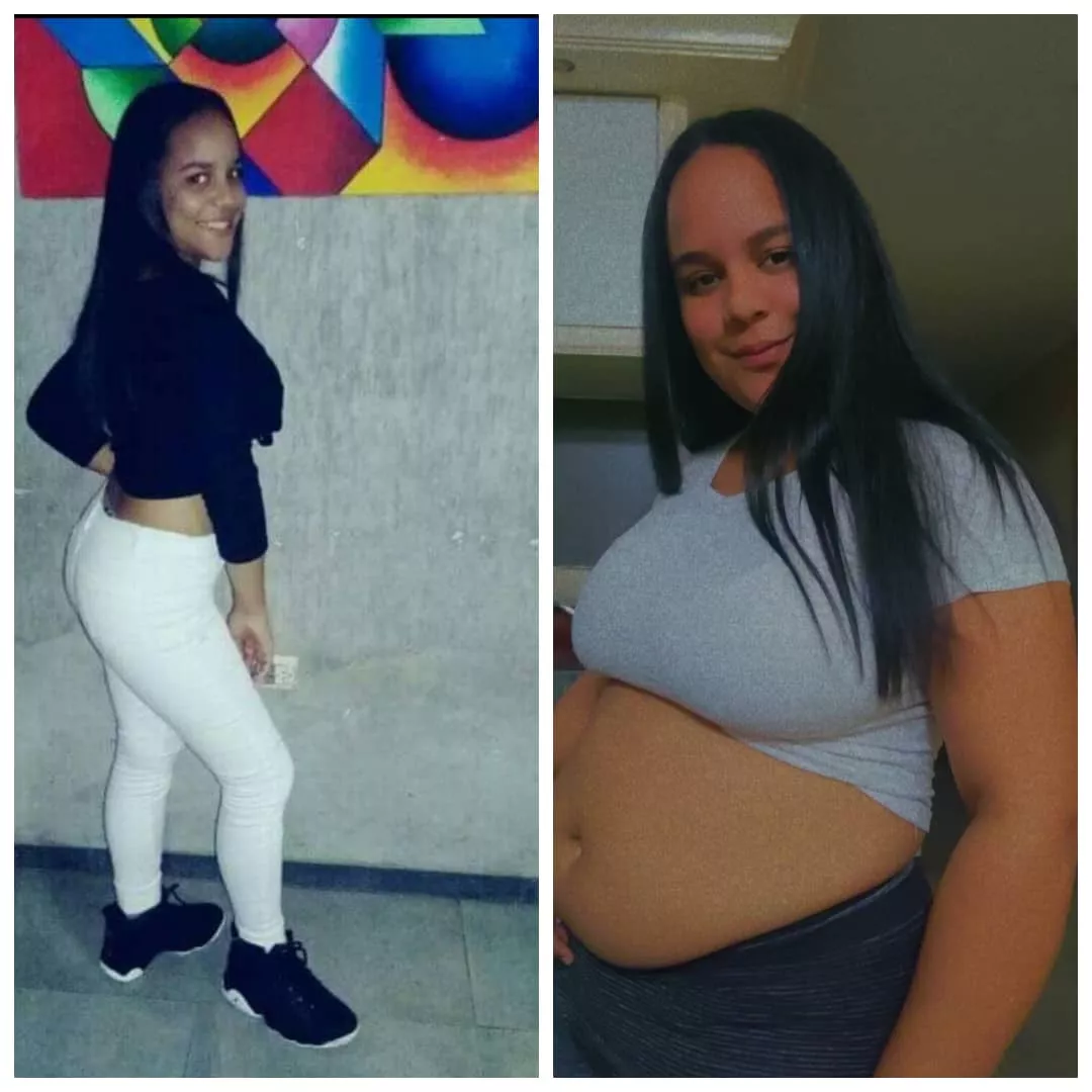 I am very delighted with my before and after the result is surprising🤩😍🐷🤩😍 posted by reddijennibroms