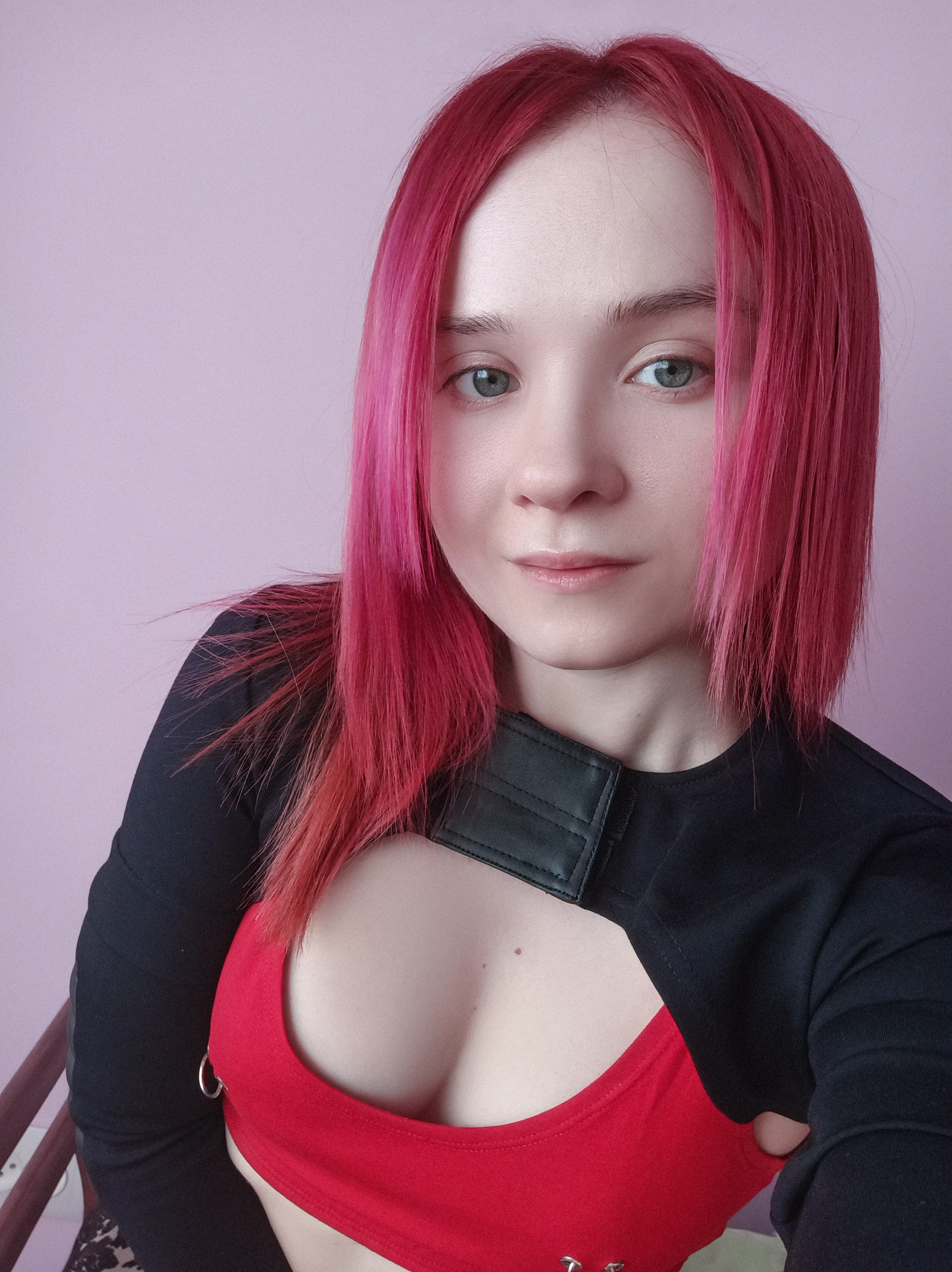 I ate so many sweets, that I turn into a strawberry dessert myself 😮 posted by TatyanaVikernes