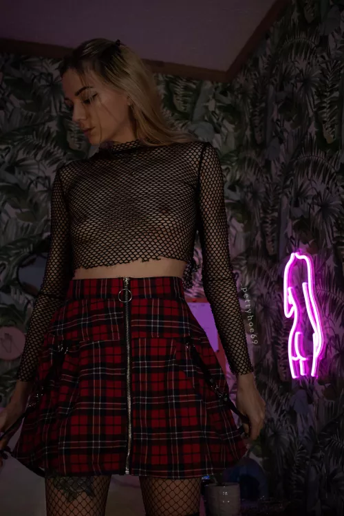 I bet you guys love girls with tiny tits in school girl skirts, huh? by _pettyhoe69