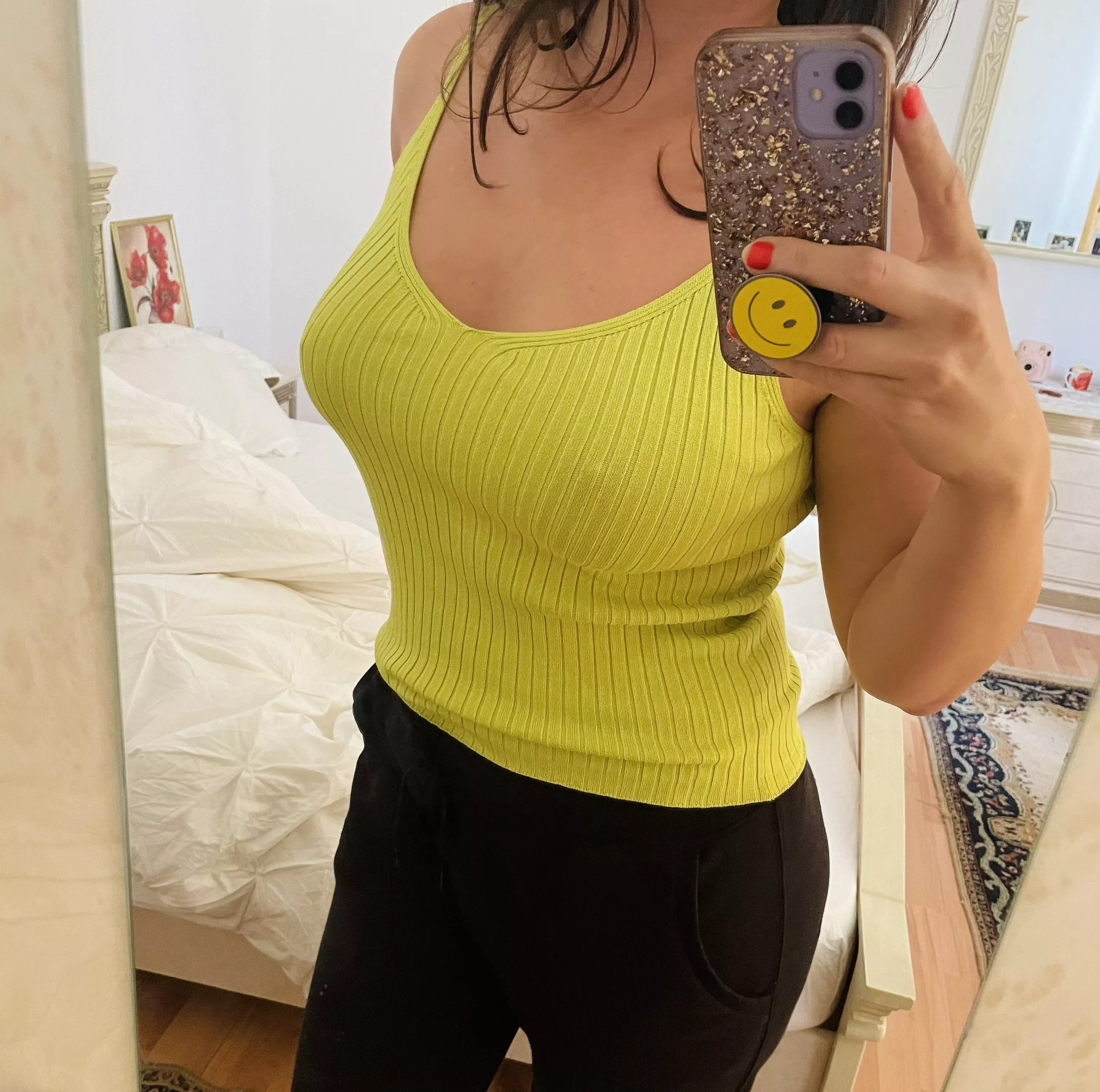 I bought this top specifically for how it looks without a bra. posted by I_Aim_2_Misbehave