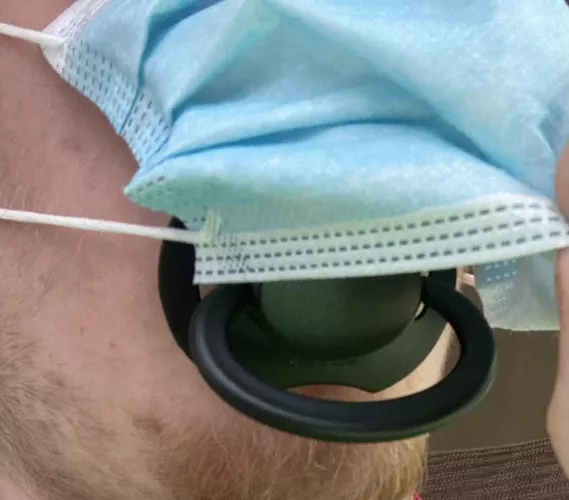 I can’t be the only one wearing masks over my paci so I can have it in the car am I? by Diaper_love