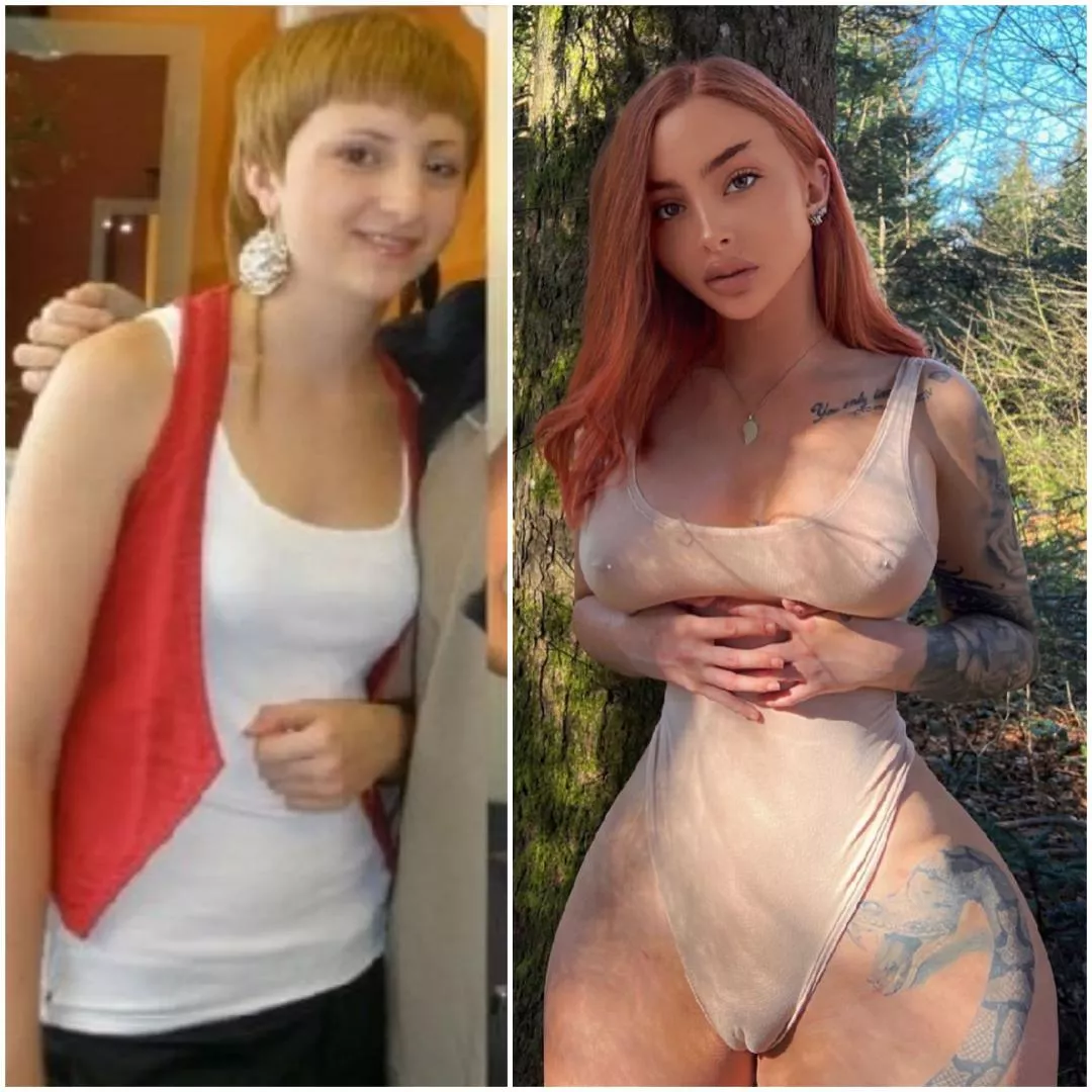 I can't believe that this is the same person. what a transformation posted by 37dots