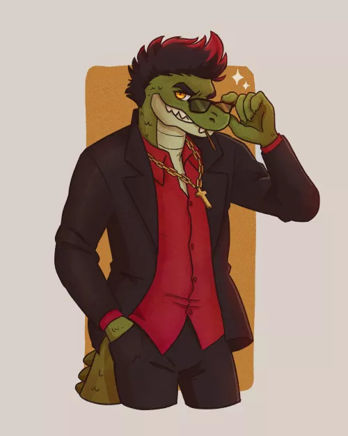 I can't think of a good caption, I just love this character (Comm for someone on Twitter) by _capycorn