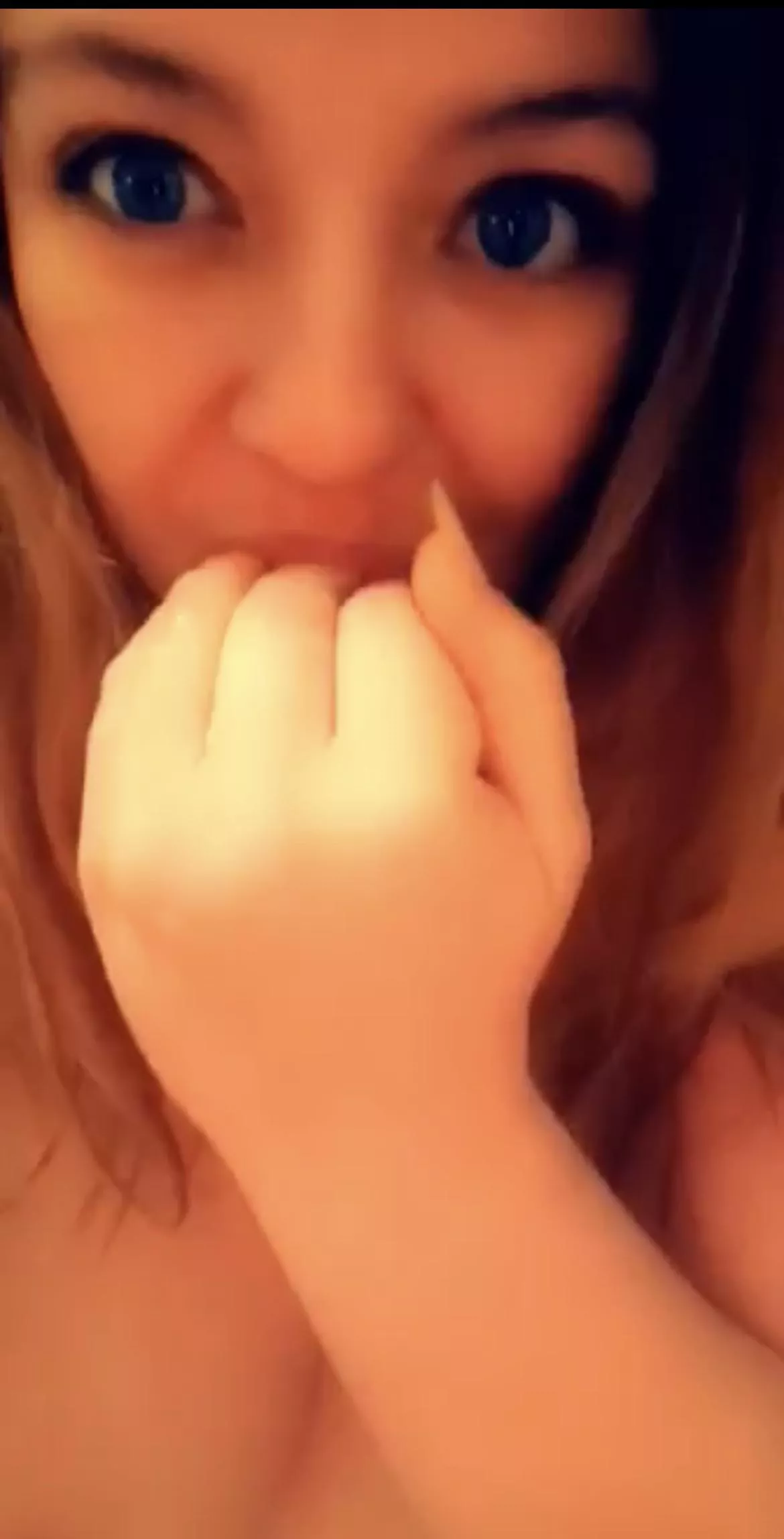 I couldn’t hold my pee when I was fingering myself so of course I had to lick my fingers clean 🙈 posted by Daddys-lildoll