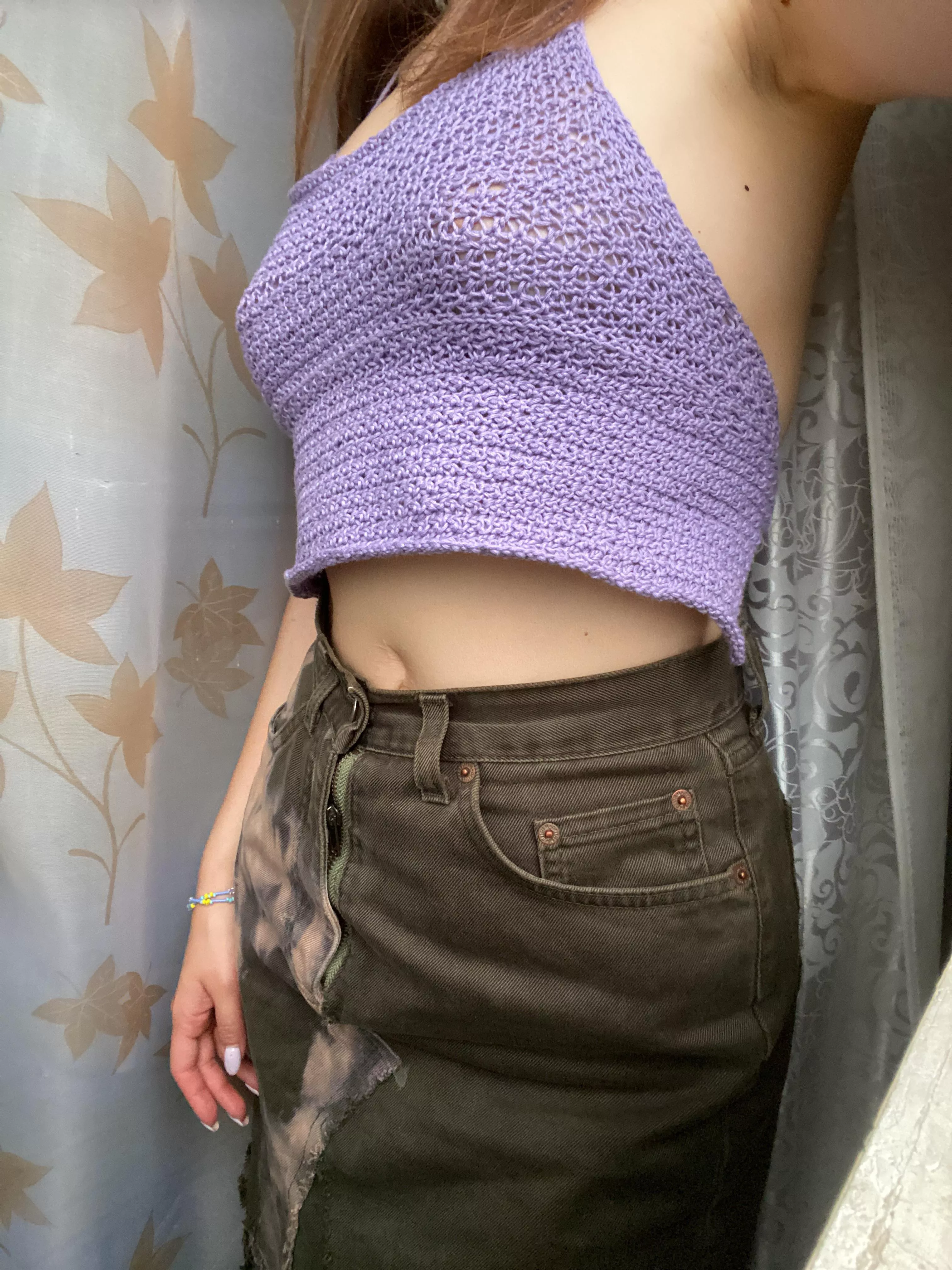 I crocheted it myself, what do you think? posted by Katekatykat