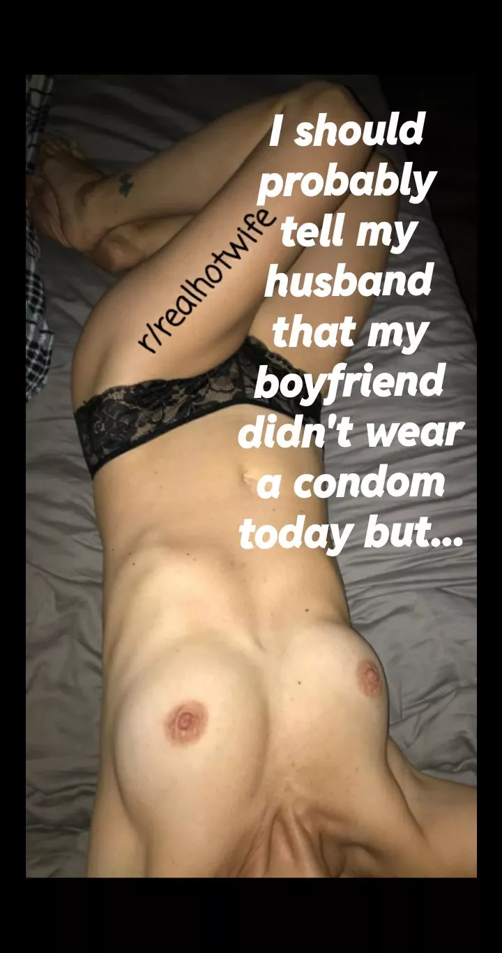 I decided to let him taste it first. posted by nattihotwife66