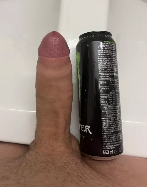 I didn’t know monster made can of these sizes by PineaplleFruitDude