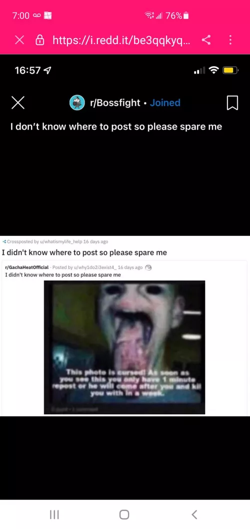 I didn't know where to post this spare me blah blah blah[] by AverageZomb