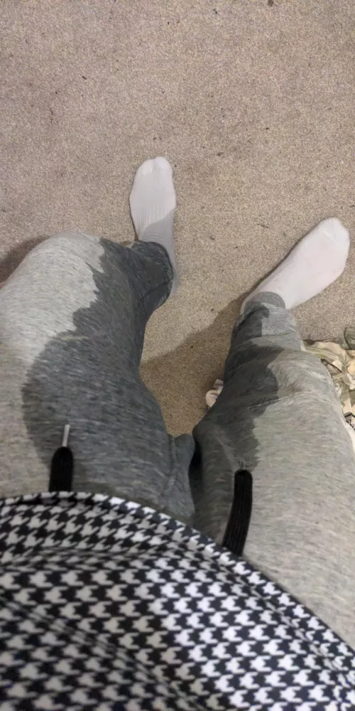 I didn't quite make it to the bathroom while getting ready for bed 🥺 by FeelMyPickle