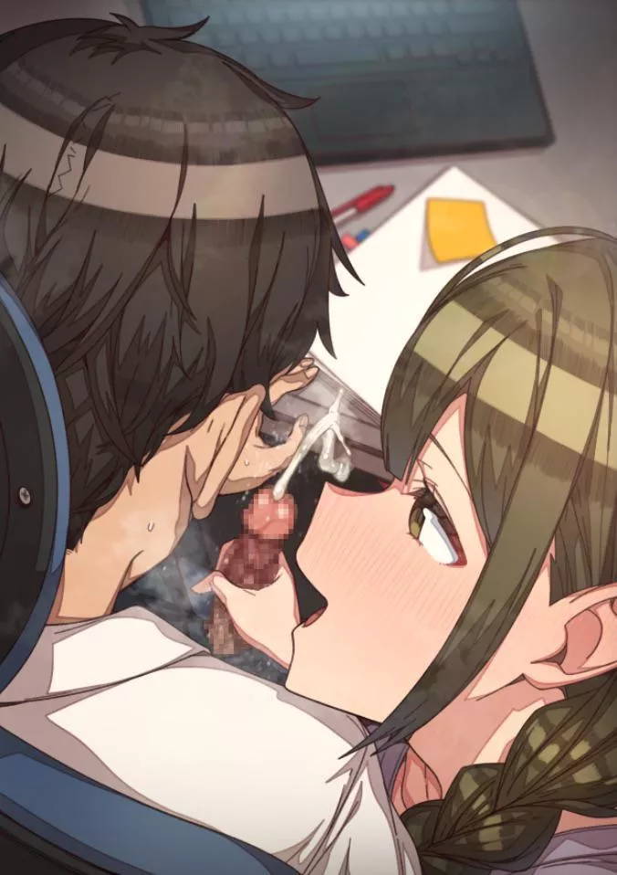 I don’t care if you’re working—good boys cum when they’re told. See? You’re hard already. Now, cum. 🥰 Good boy~ posted by erochuuni