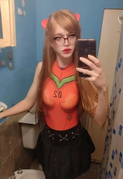 I don't know if I can post the cosplay without the skirt, so I'll just share this one :3 by redheadtgirl