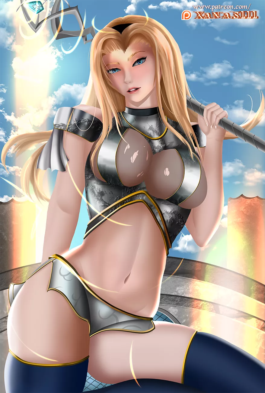 I draw Lux [League of Legends] (Xanas111) posted by Xanas111