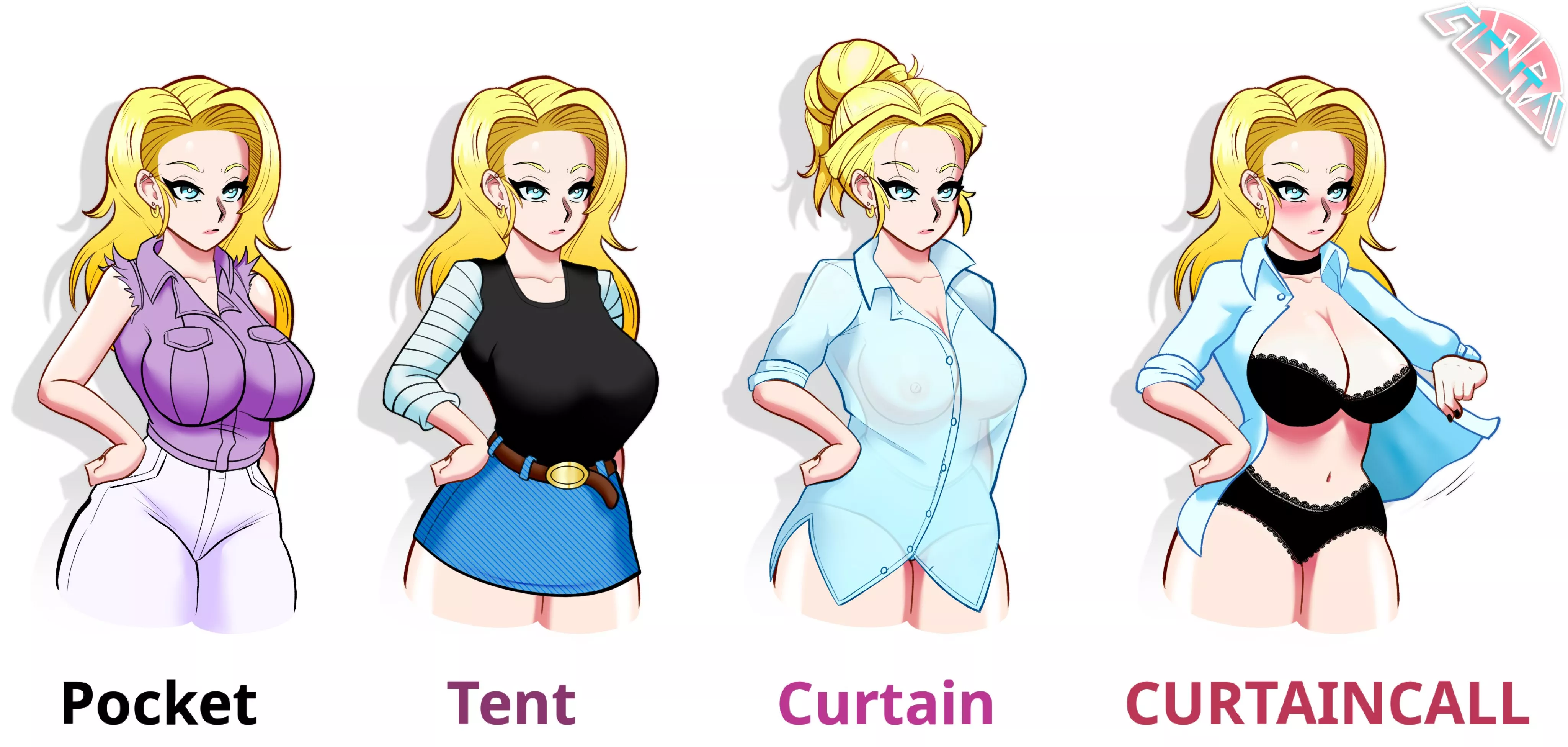 I drew long haired 18 for the #curtaincallchallenge 😊 posted by Cientai