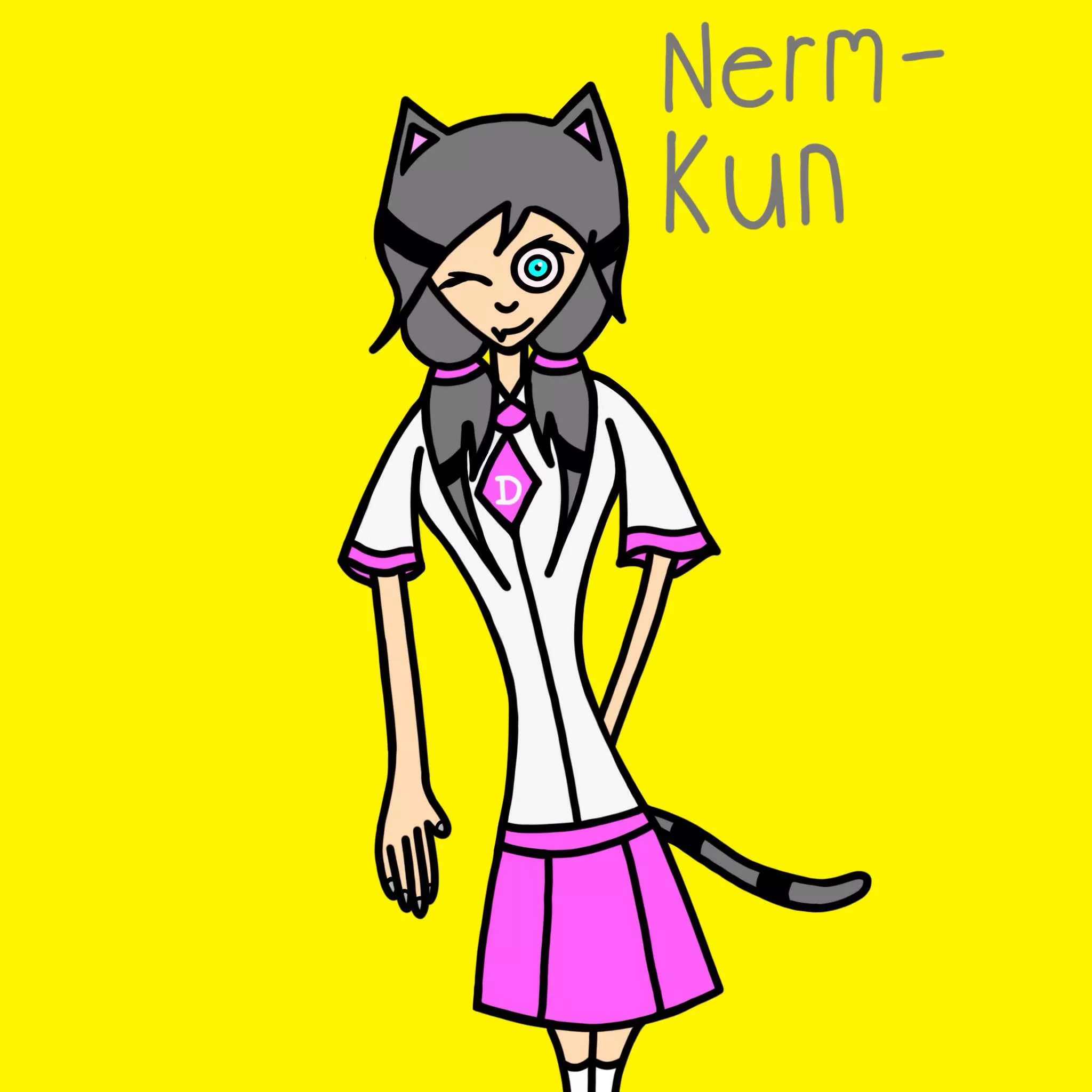 I drew Nremal From Garfield As A Cat Femboy posted by The12yo