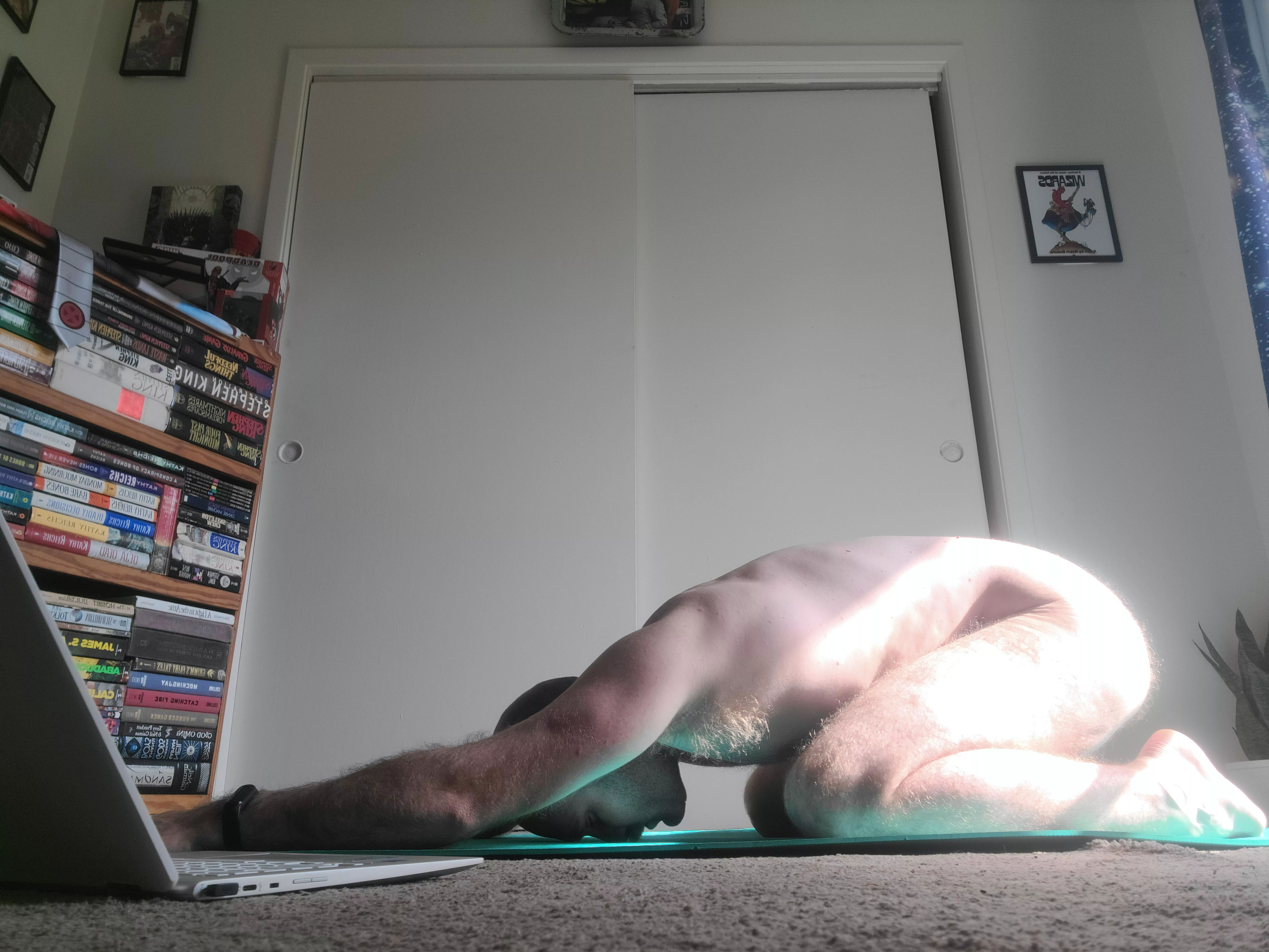 I feel the strongest when I'm at my most relaxed. posted by xman1992