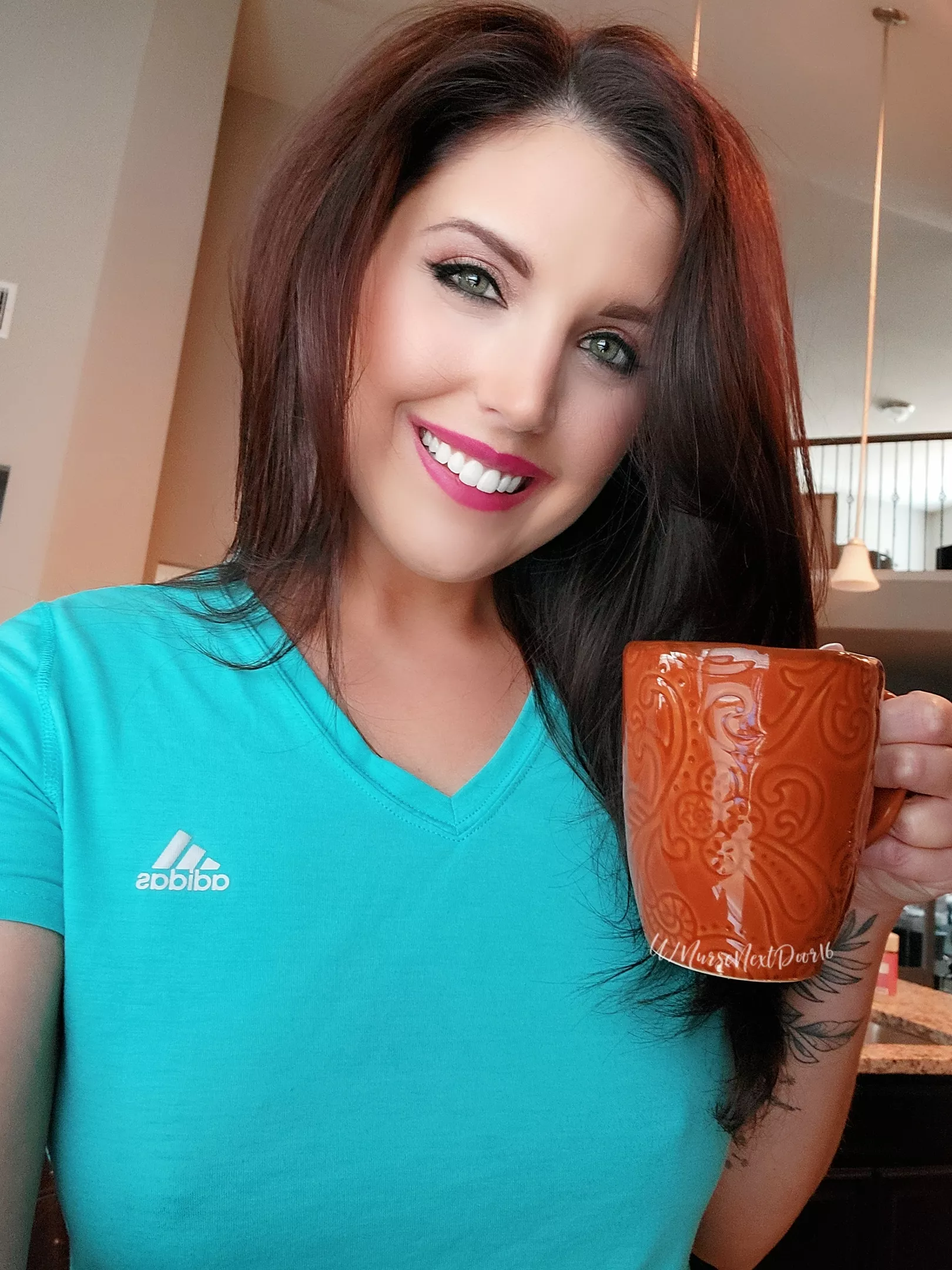 I figured it was time for a face reveal here lol. Good morning! posted by NurseNextDoor16