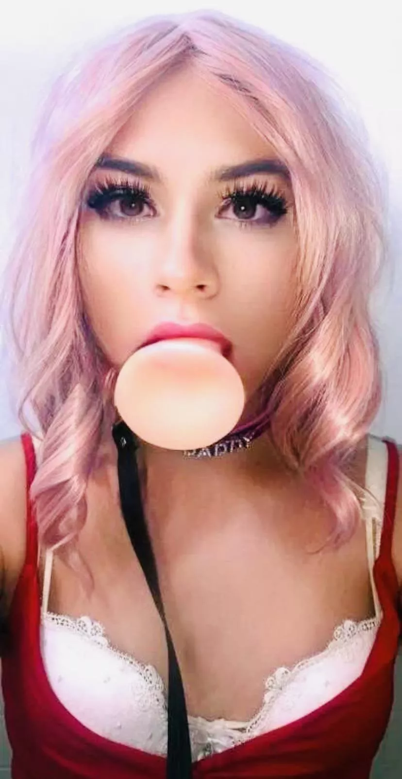 I fit the whole dildo in my throat.. do I get humiliation or praise for that?? posted by cagedsissy12