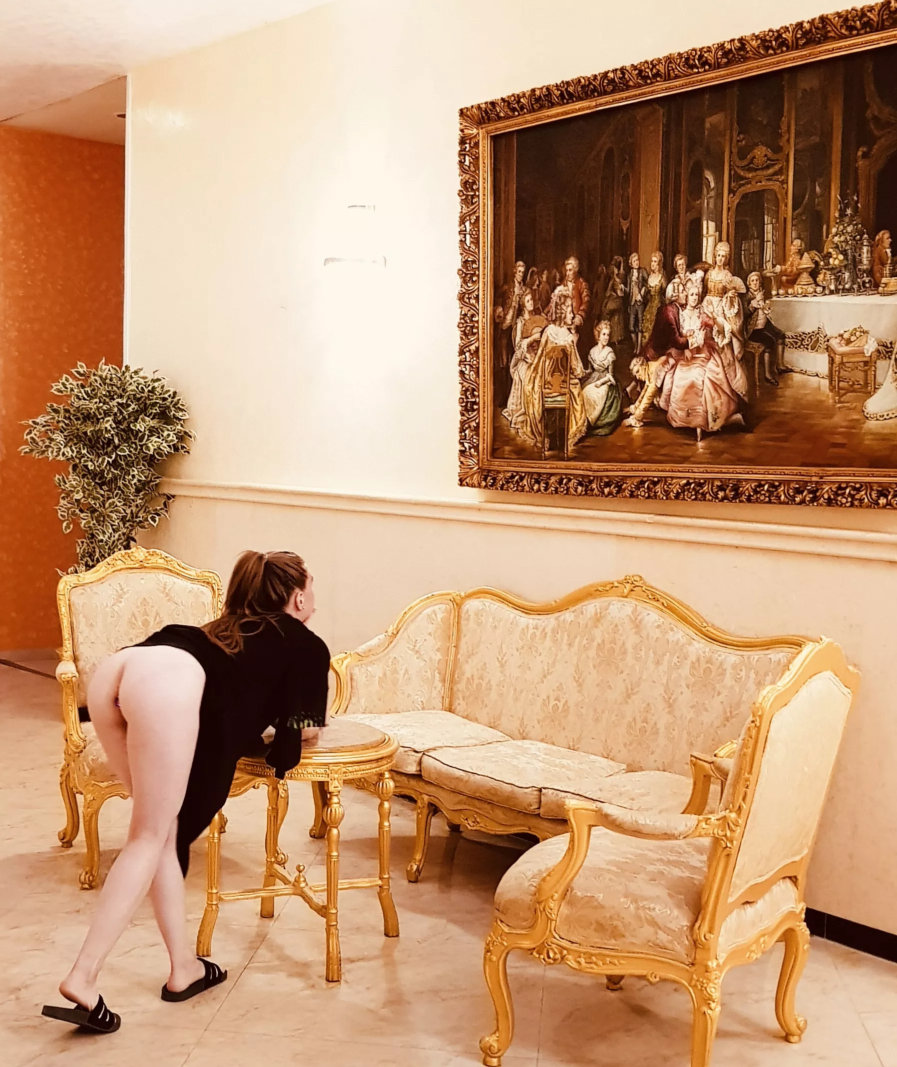 I food was not caught at the hotel [f] [img] posted by pantylessmiss