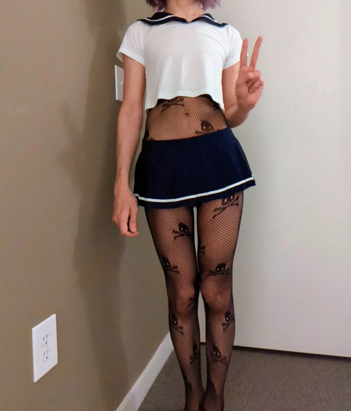 I forgot the bow to complete the look!! 😔 posted by CeleryFries