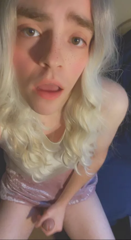 I got a little excited after I got dressed up😅 by Projectdaze