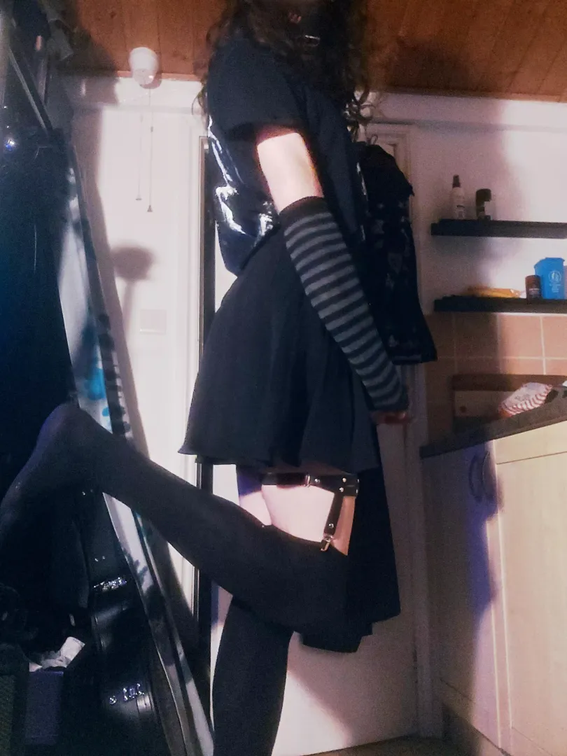 I got a new skirt and garters! posted by ImpendingServitude