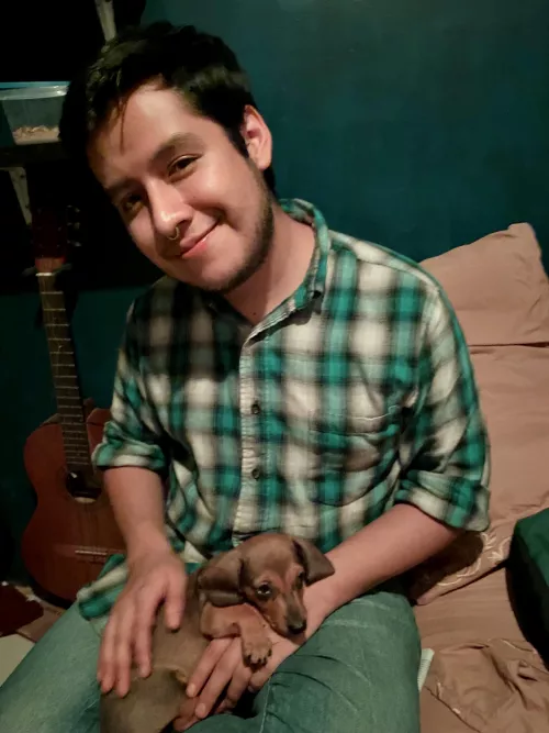 I got a tiny puppy, meet Themis 🥰 by CamoteThrowaway