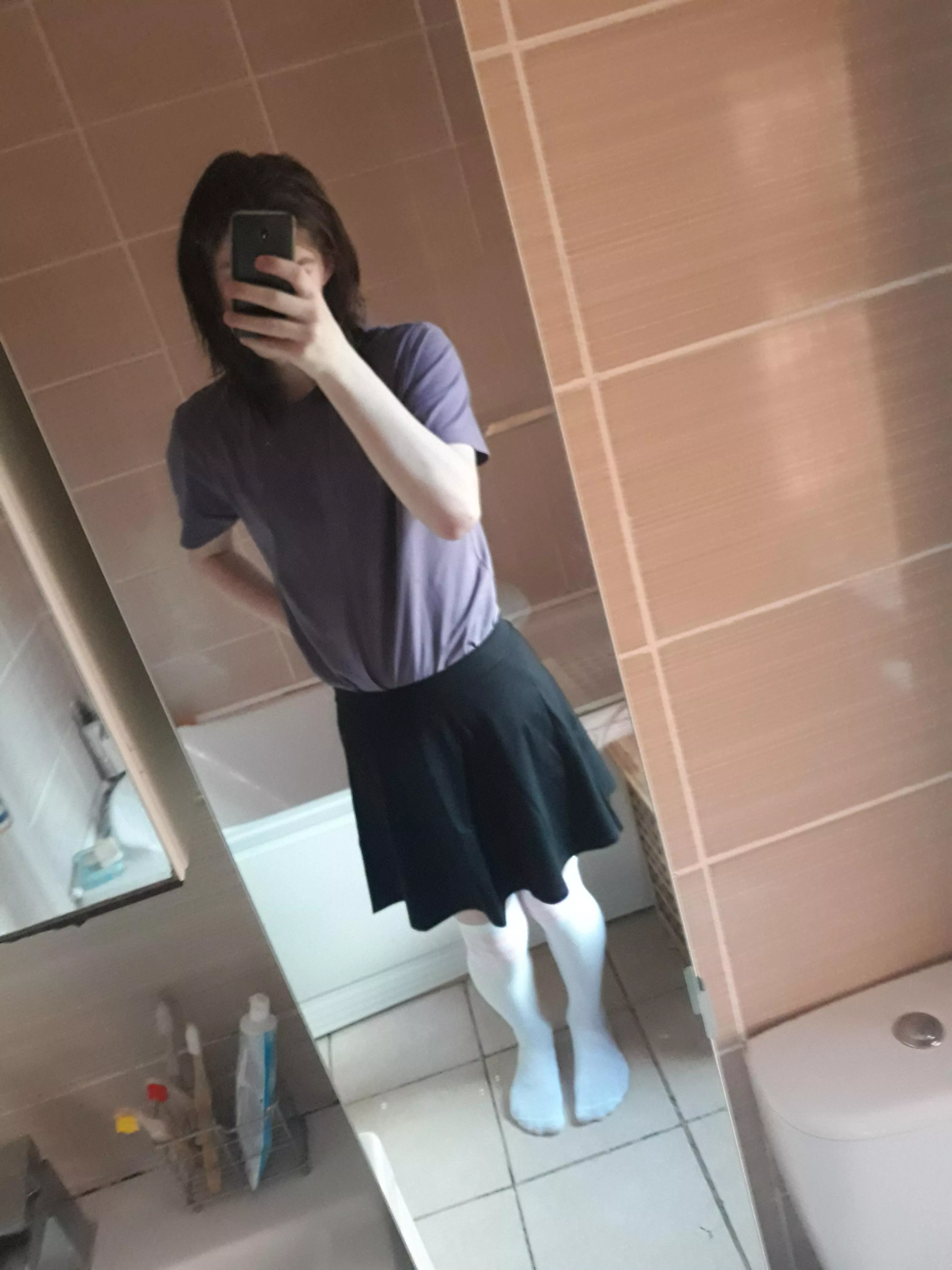 I GOT MY FIRST SPINNY SKIRT AND SOCKS!!! posted by YFNS47