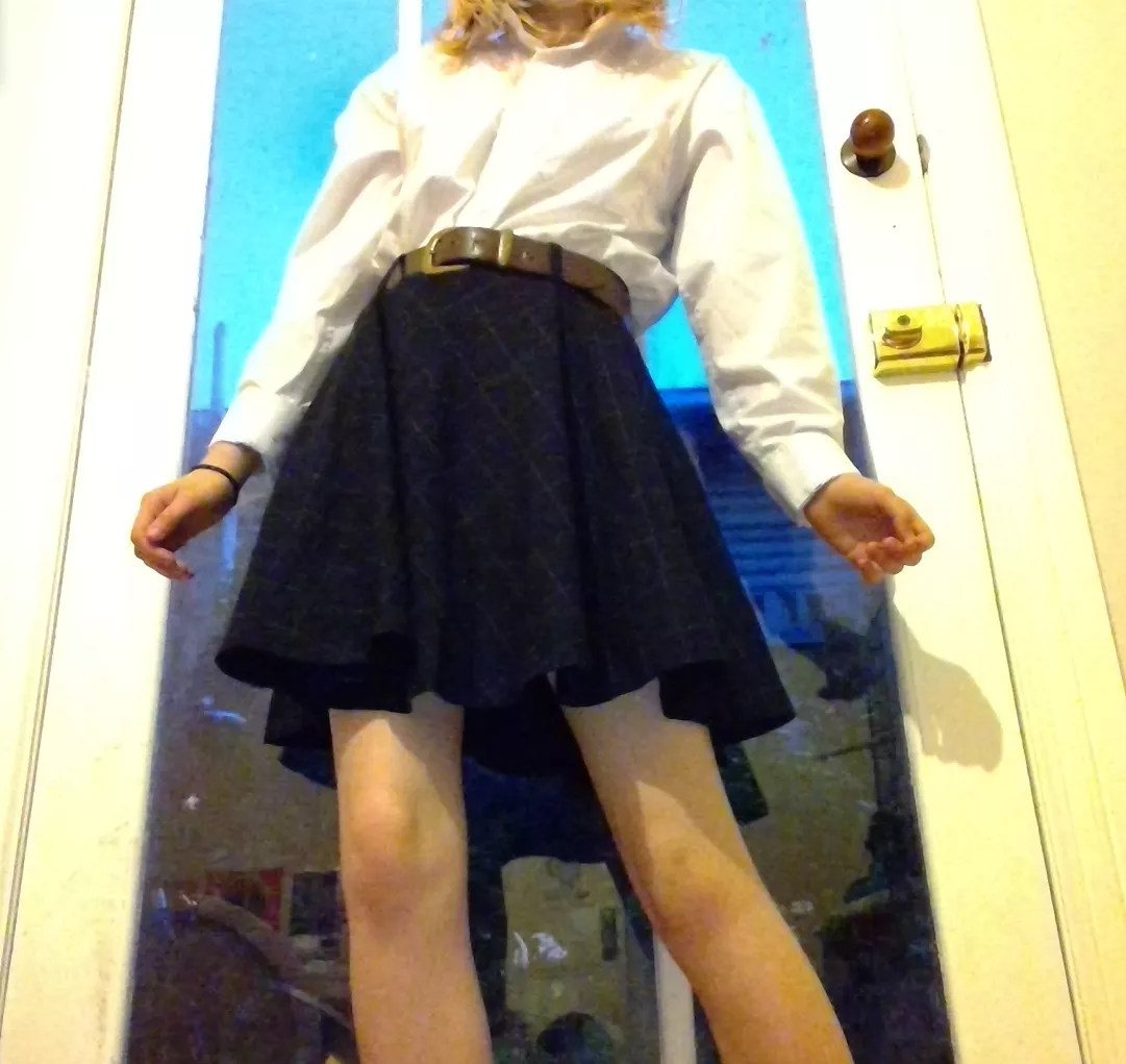 i got the skirt at an op shop for 5 dollars >:) posted by EggCakes27