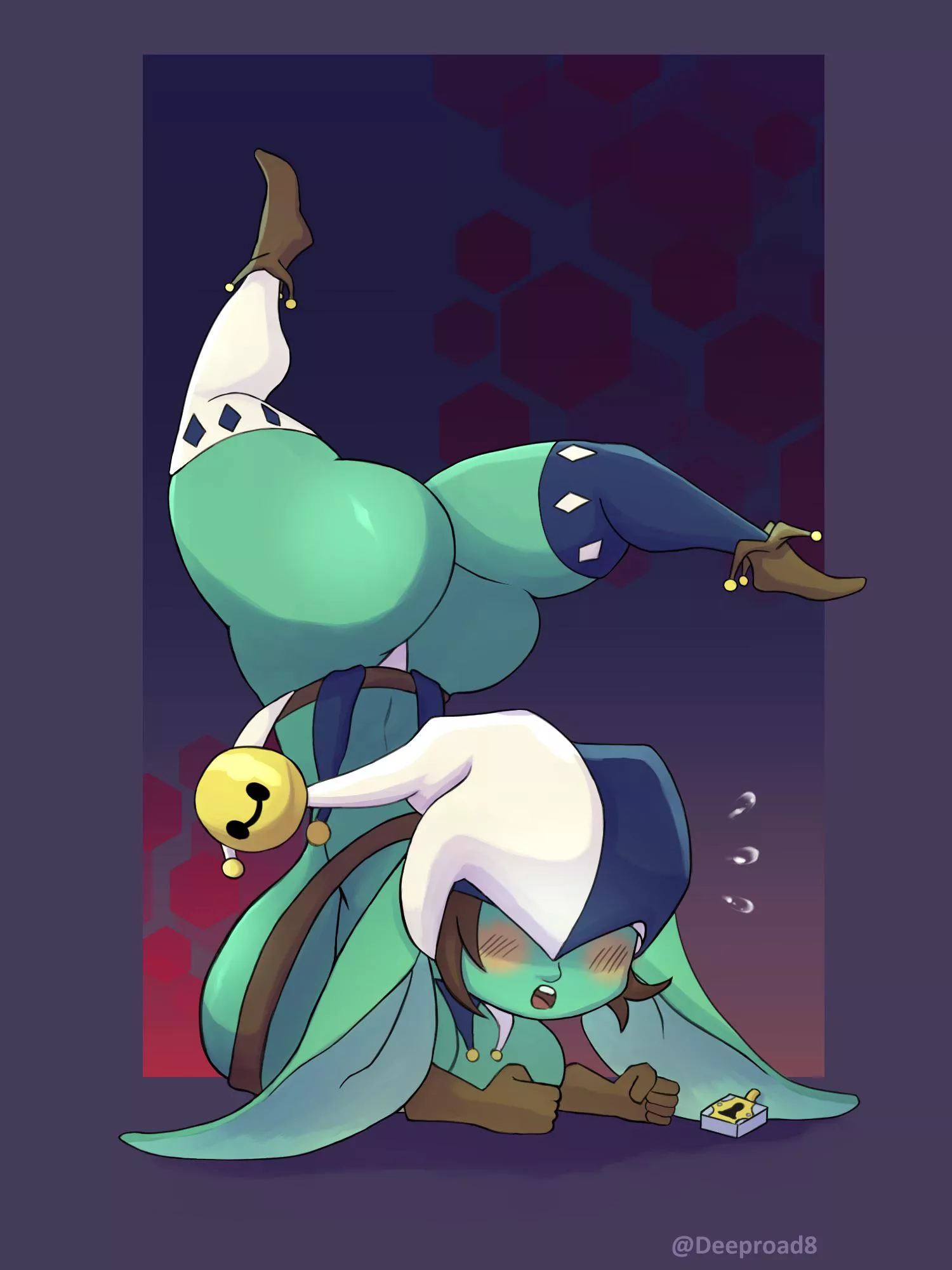 I got to work on a short stack goblin girl for a commission! posted by CheerfulJonsku