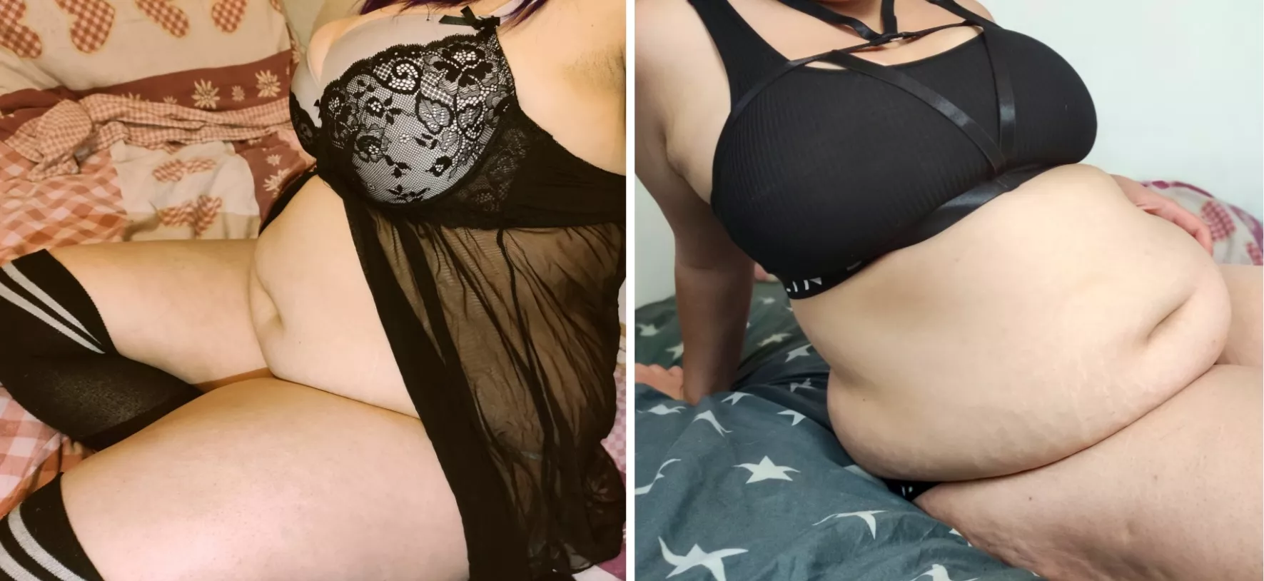 I got wider around my mids tho💜👉👈 posted by growingmali99