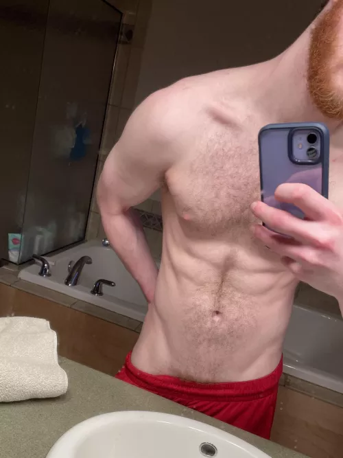 I guess the ‘conserving water’ line is probably overused by now, but still… by theleftjazzhand