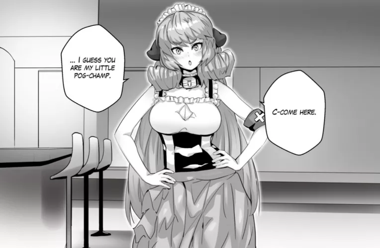 I guess you are her little pog champ. by HatchWashere