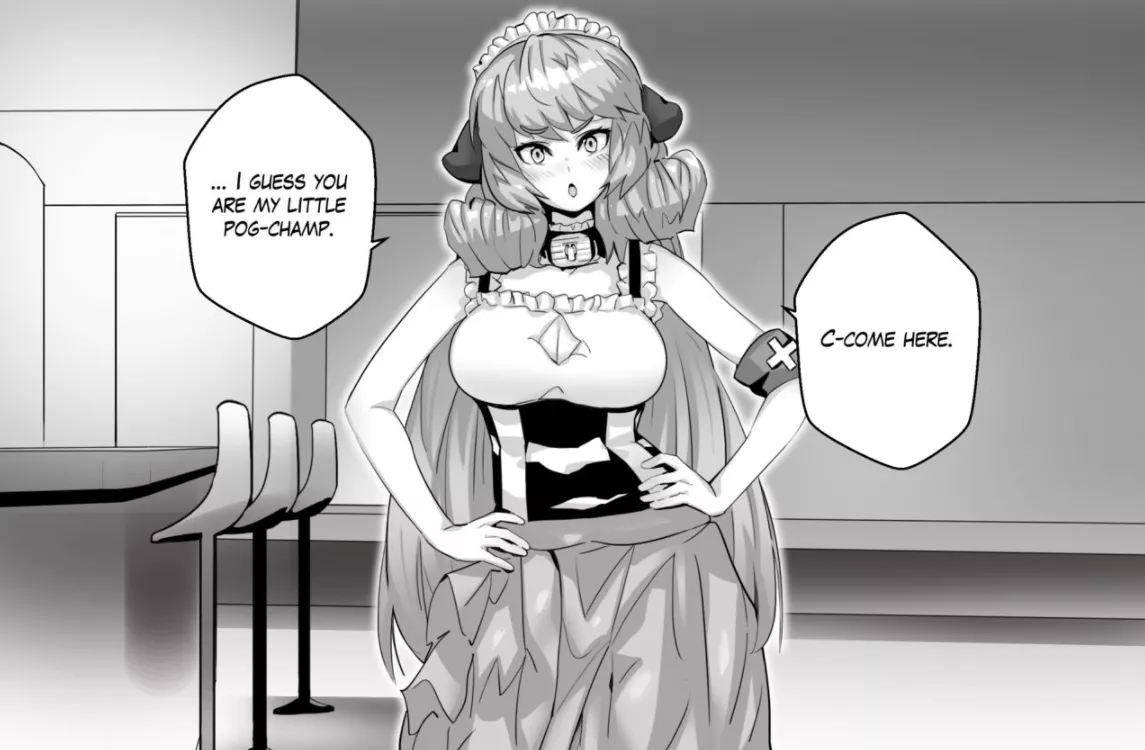 I guess you are her little pog champ. posted by HatchWashere