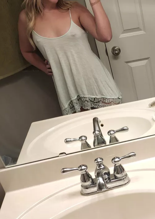 I hate wearing bras by missares27OF