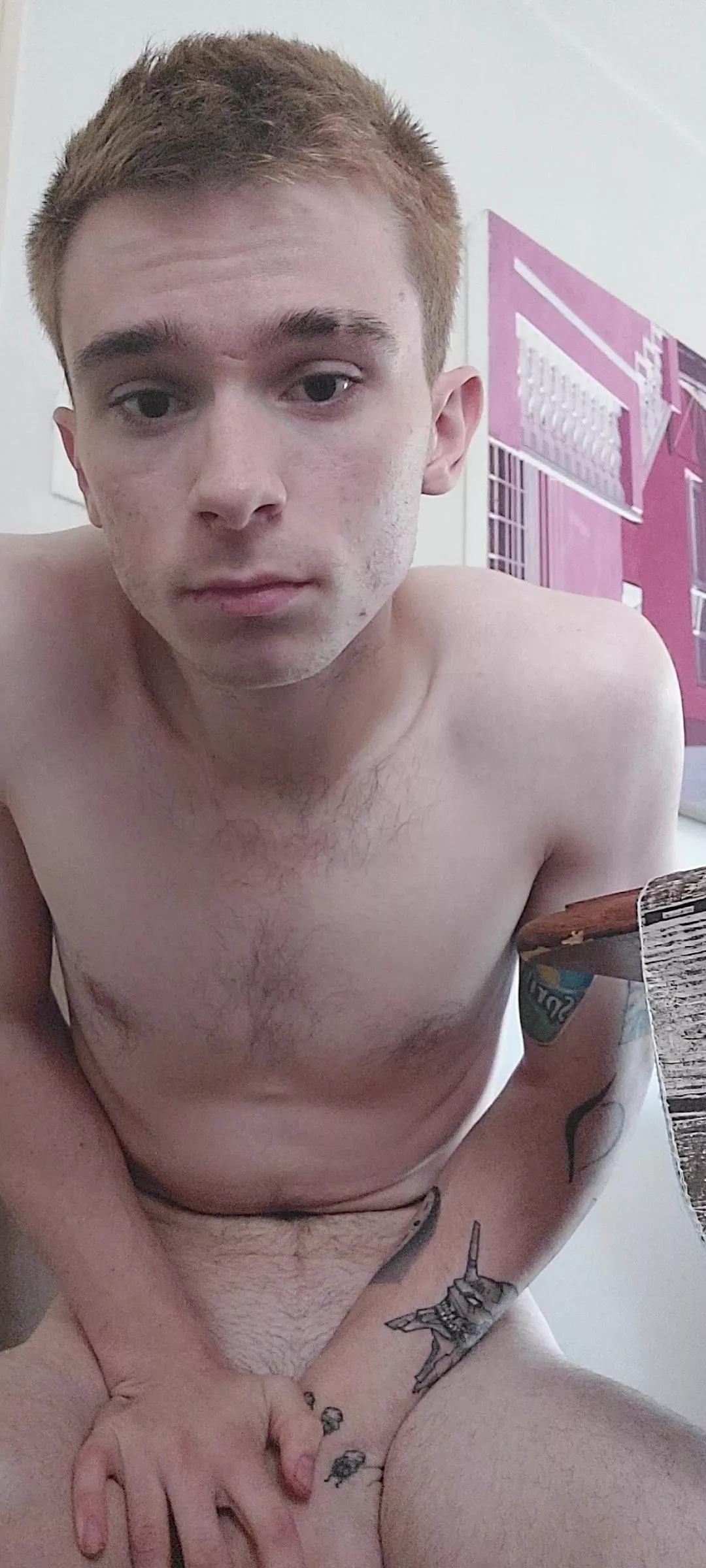 I have a resting sad face sorry 😆 Hope still a cute naked tease posted by Acrobatic-Bake2084