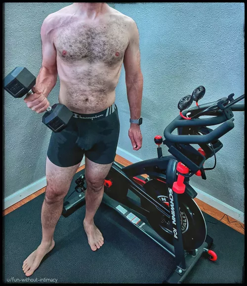 I have many hobbies but this was the easiest to capture📸 sweat and all 🥵💦 by Fun-Without-Intimacy