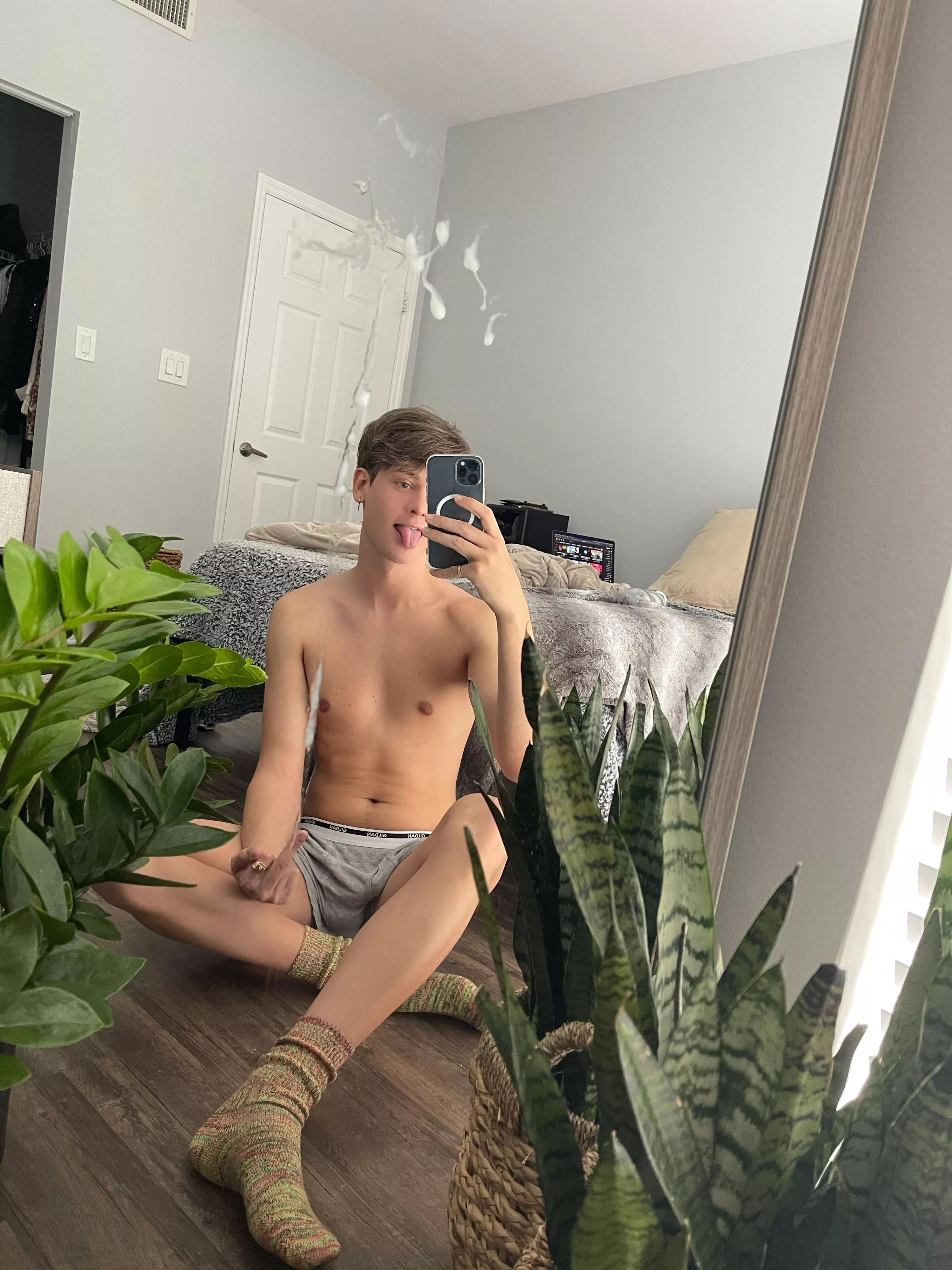 I have to clean this mirror a lot…. posted by cadencarmichael