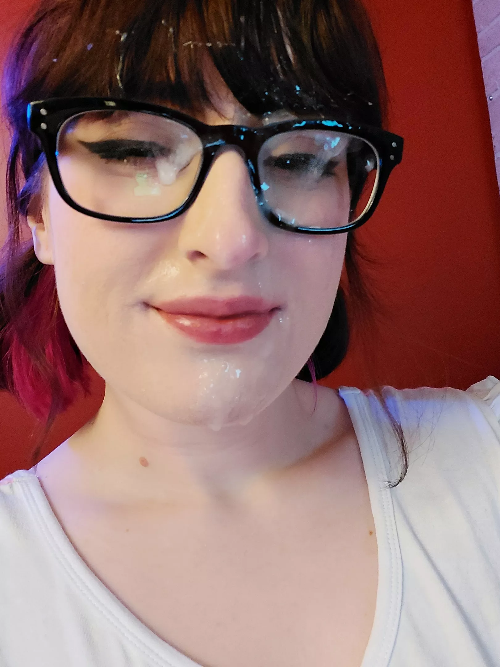 I have way too many photos of myself covered in cum.. (F) posted by CuteKasey