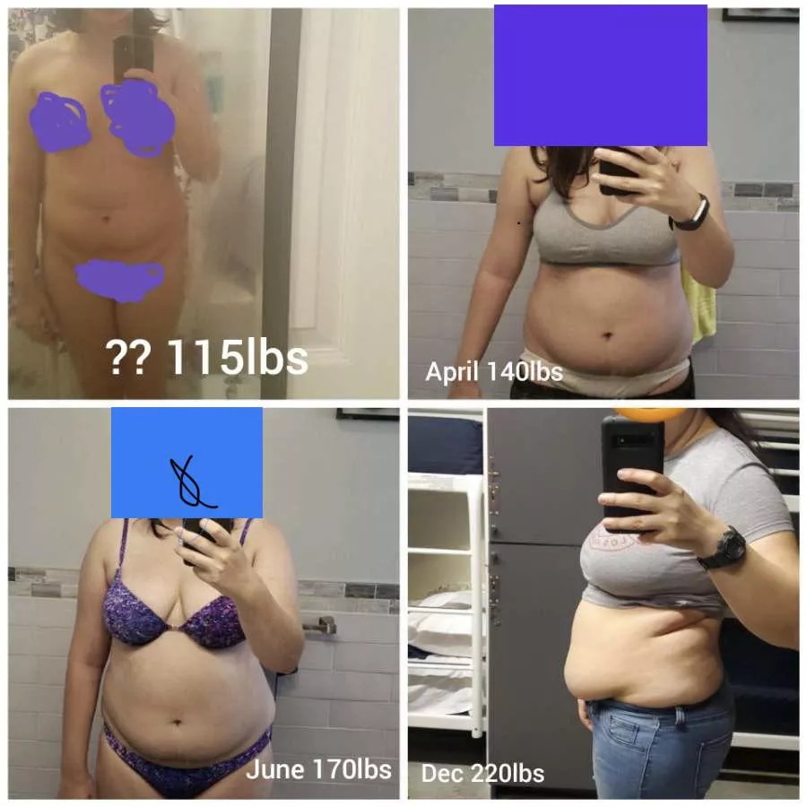 I haven’t gained any weight, what are you talking about? posted by ZaraGainer