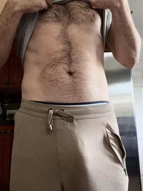I honestly had no idea that you could see the veins of my cock through these sweatpants. Realized after coming back from a coffee shop. by gentlefreak2019