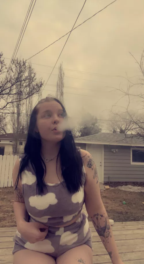 I honestly just love morning smokes! by candyvix3n_