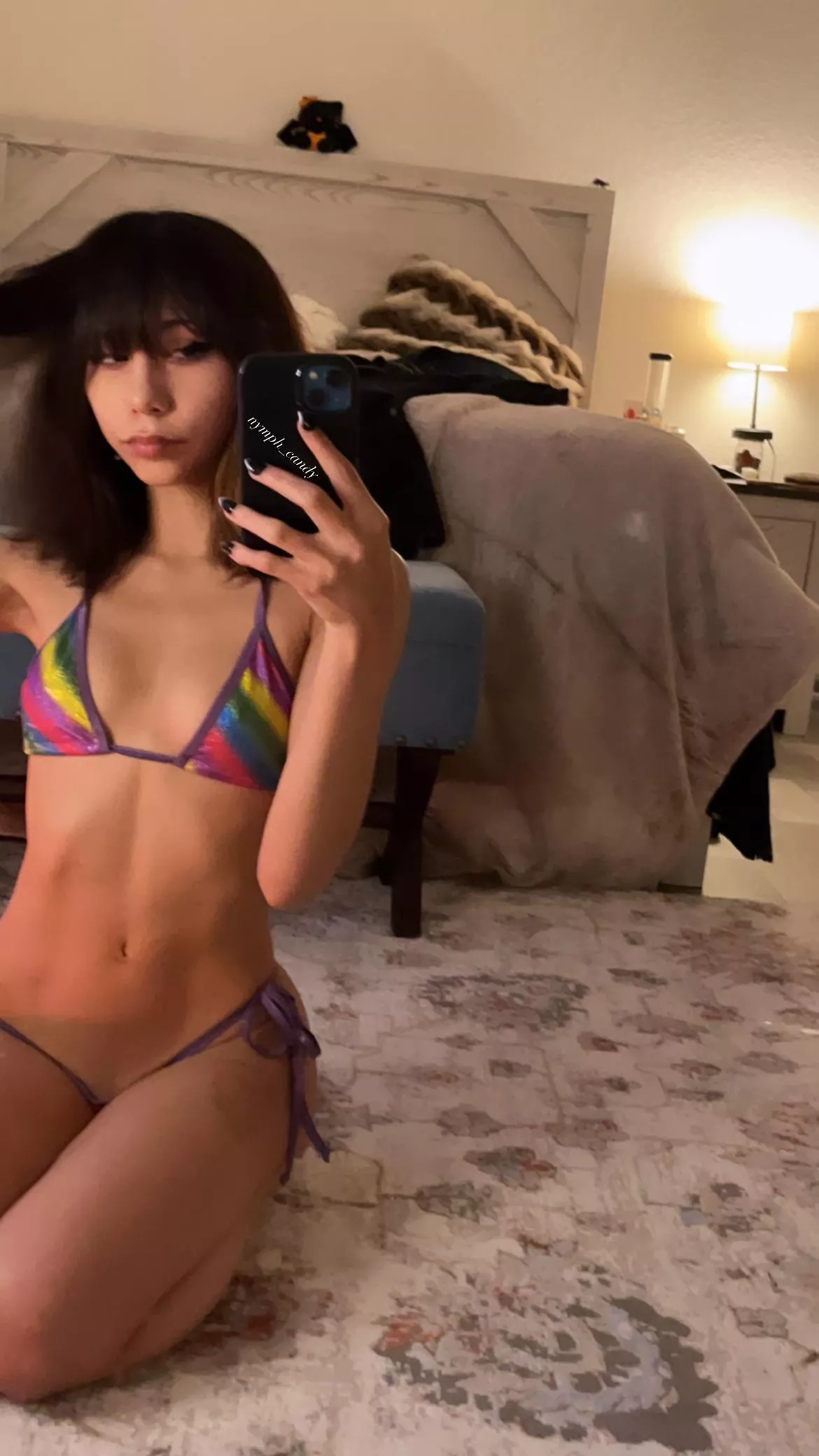 i hope someone likes my tiny tits🥺 posted by nymph_candy